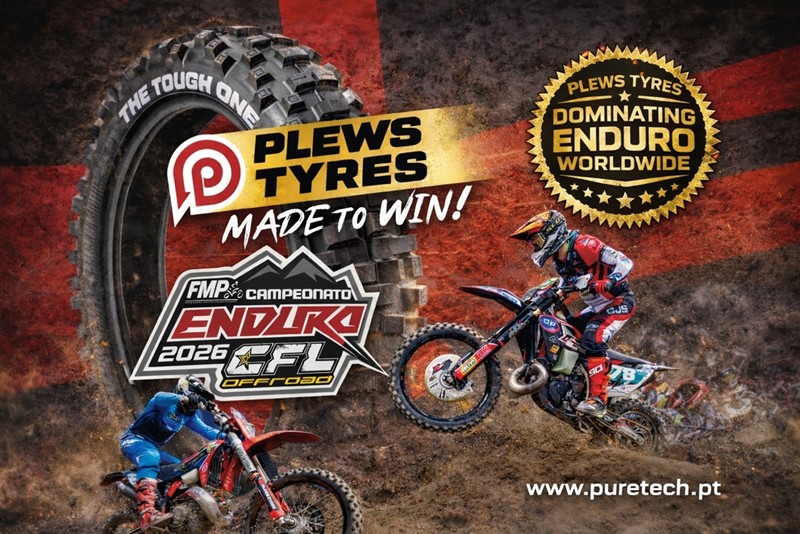 Plews Tyres em destaque no Enduro, Hard Enduro e Motocross