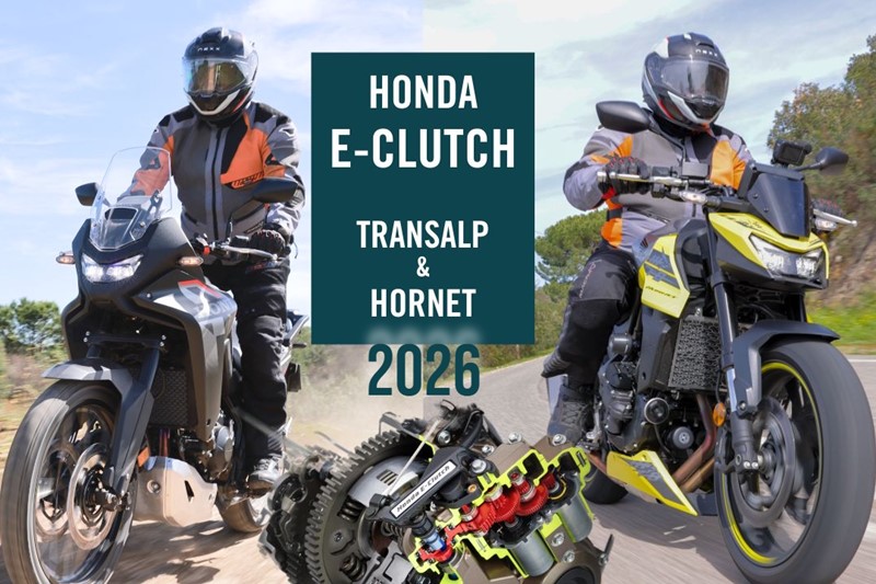 Vídeo Teste E-Clutch Honda Transalp e Hornet 750 - A Toque de Caixa