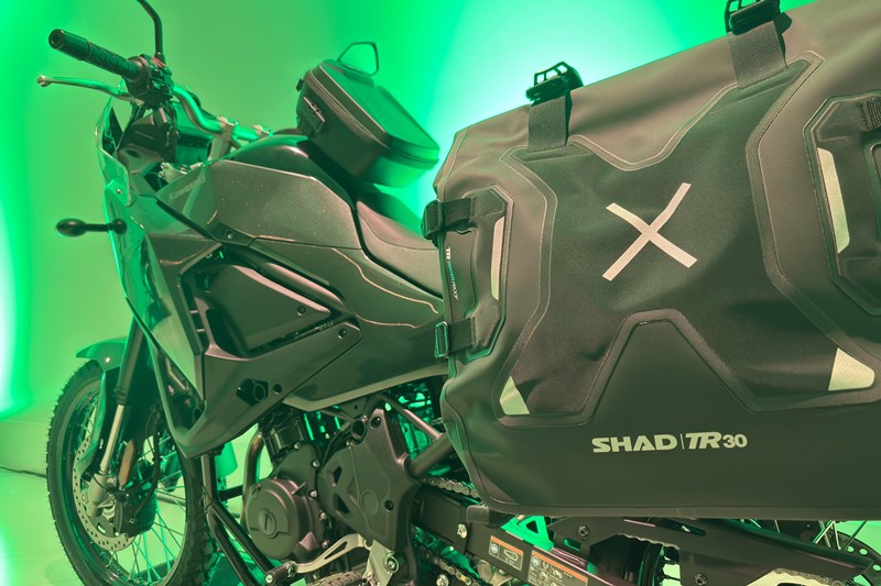 SHAD apresenta fixações exclusivas para a nova Kawasaki KLE 500 em estreia nacional