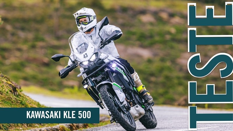 Vídeo Teste Kawasaki KLE500 2026