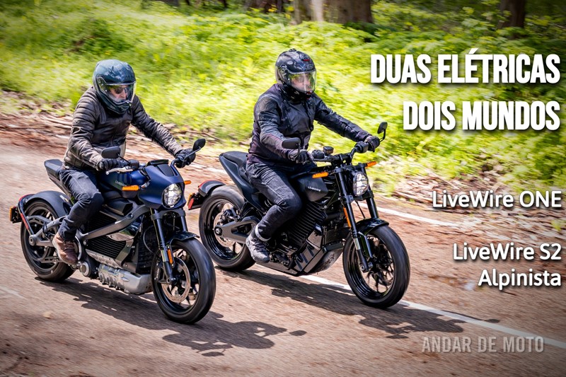 Contraponto LiveWire ONE e S2 Alpinista - duas elétricas, dois mundos