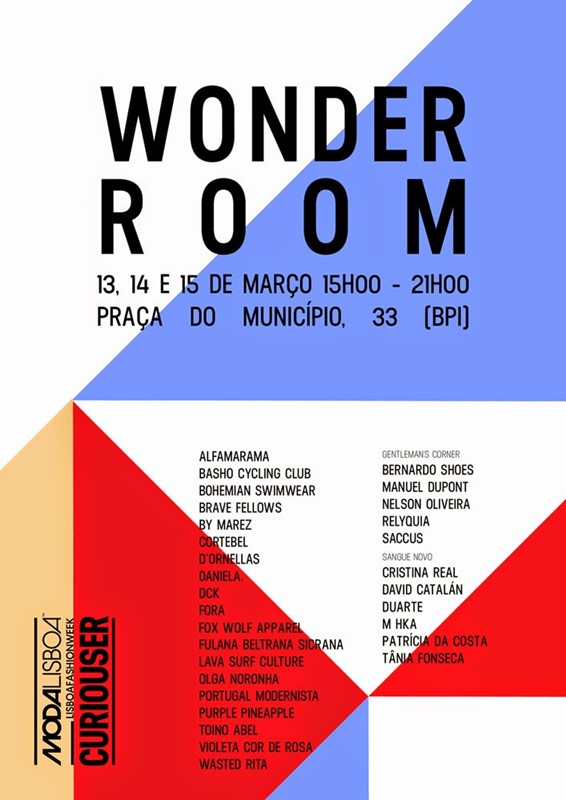 ModaLisboa Curiouser apresenta Wonder Room