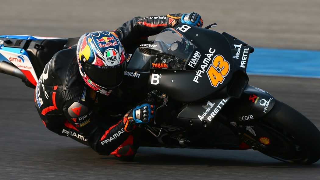 Jack Miller está em bom plano na Pramac Ducati