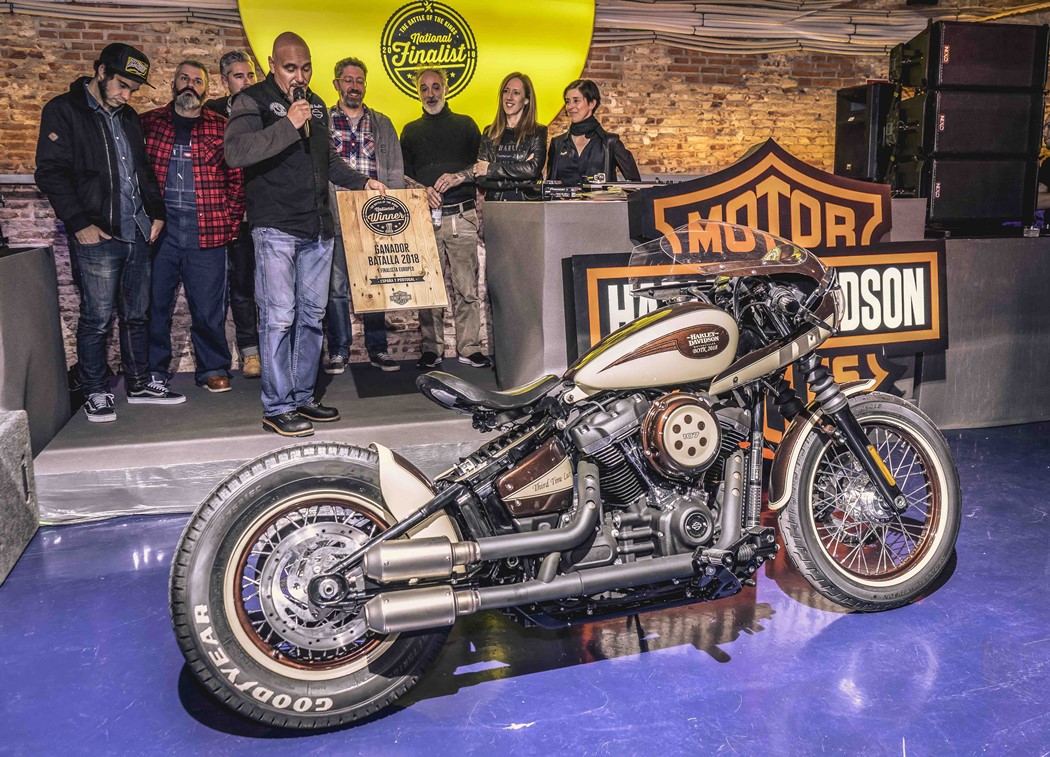 Third Time Lucky, uma Street Bob da Harley-Davidson Tarraco
