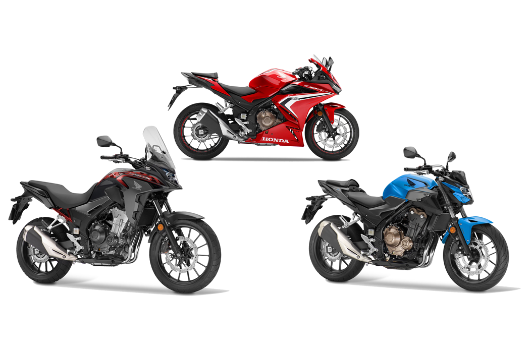 Honda CB 500X e CB 500F 2024: novas cores para a crossover e naked