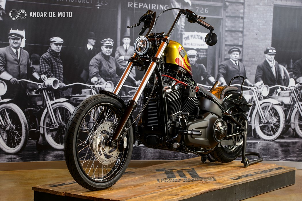 Billy Bike Reborn, uma Softail de 2018 da Harley-Davidson Lisboa