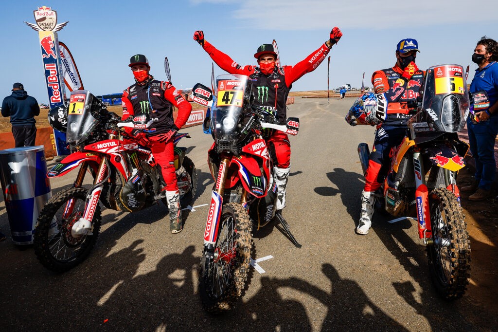 Dakar 21 12ª Etapa Kevin Benavides Garante Nova Vitoria Para A Honda Rali Dakar 21 Andar De Moto