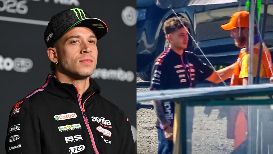 Marco Bezzecchi pediu desculpas ao comissário após o incidente