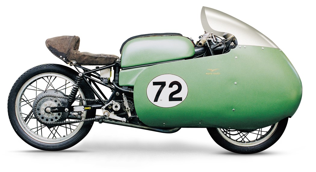 Moto Guzzi 350 Monocilindrica de 1953