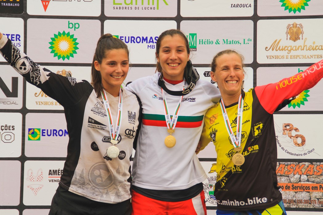 Pódio Elite Feminina