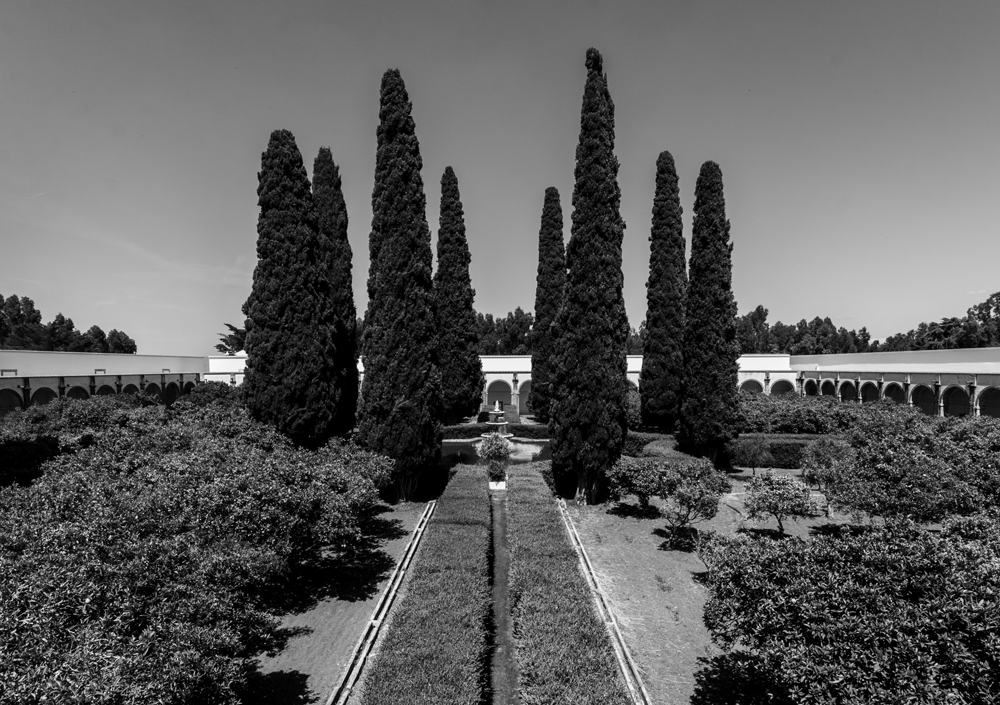 Jardim e Claustro Cartuxa /Fernado Jorge