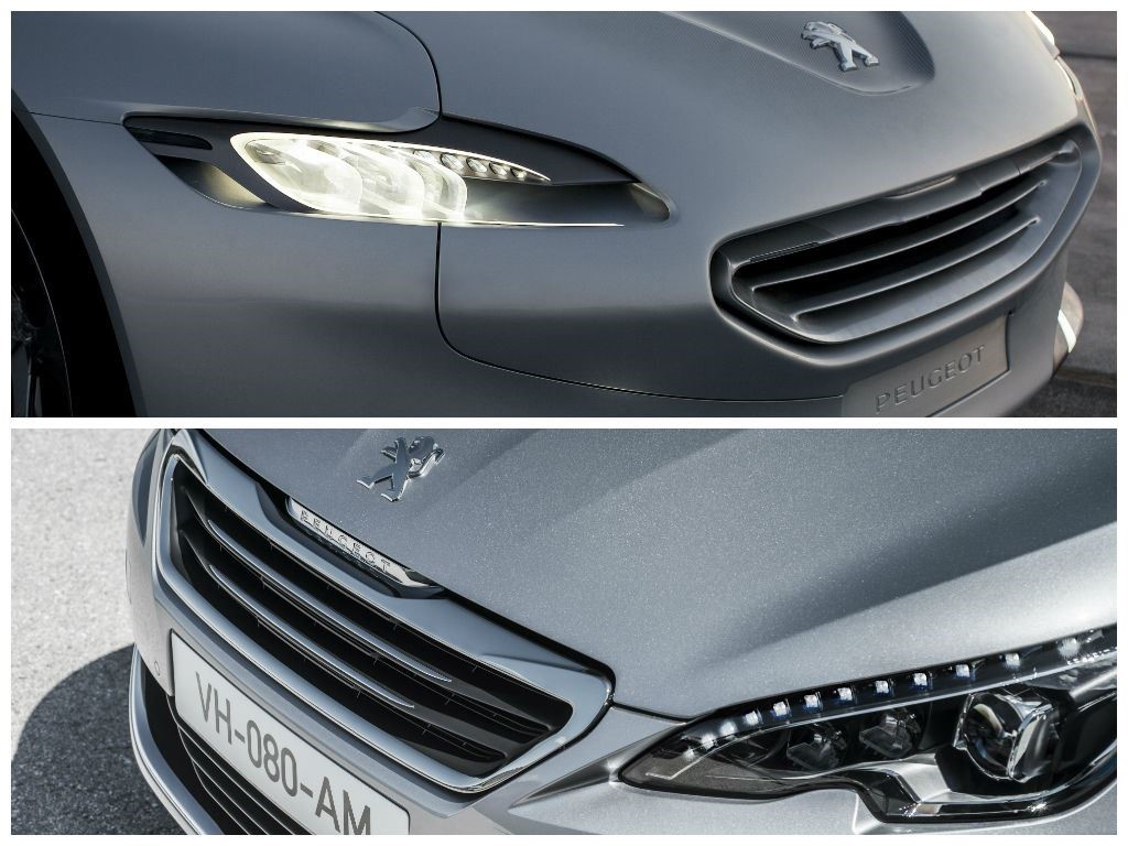 Concept Car Peugeot SR1 (cima) | Novo Peugeot 308