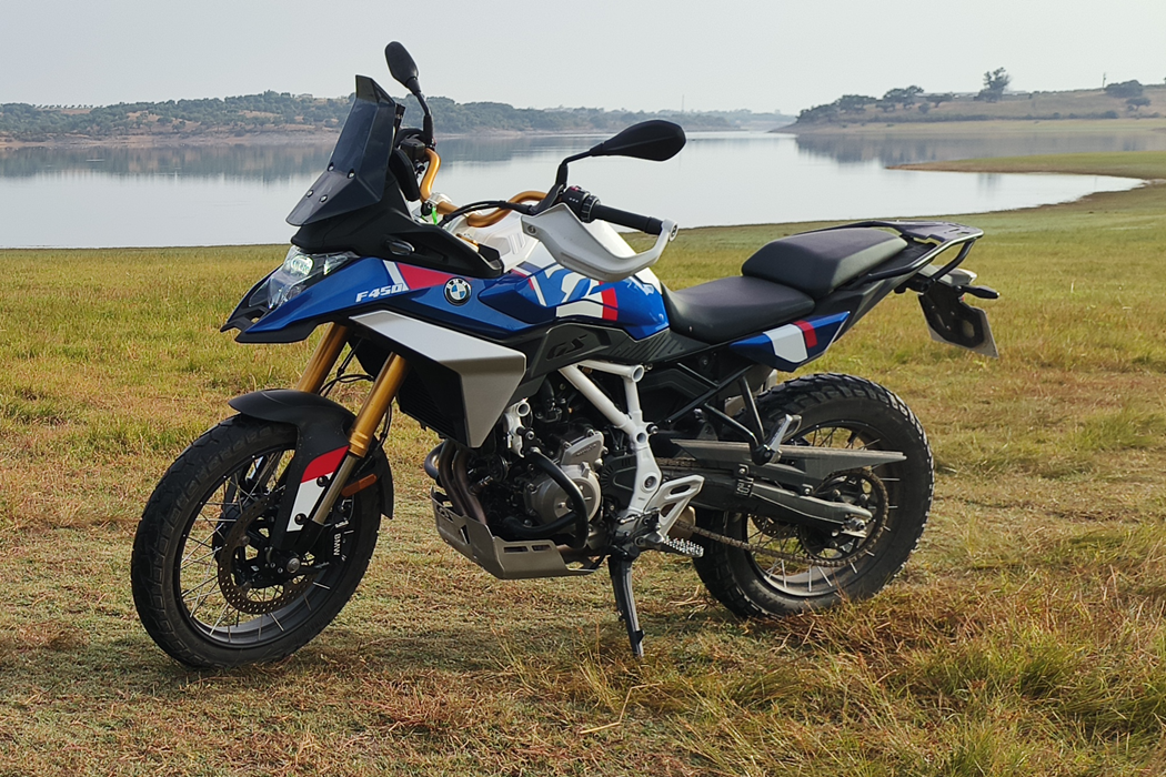 A BMW F450GS foi a minha companheira de viagem.