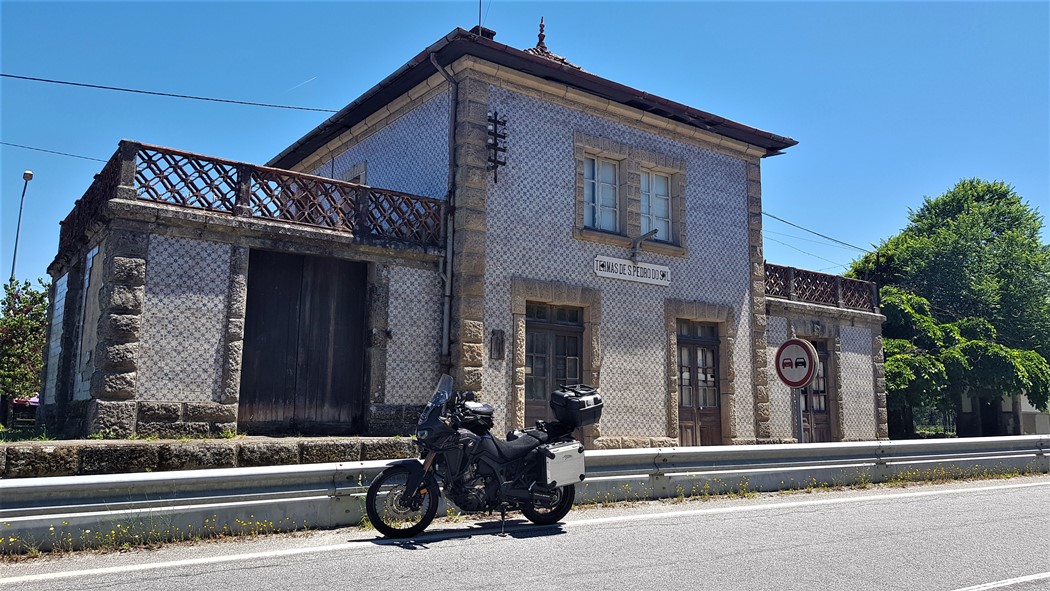 Antigo edifício das Termas de S. Pedro do Sul