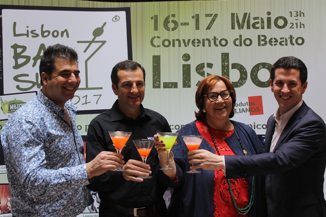 Alberto Pires, Joaquim Lopes, Margarida Martins e Rui Duarte