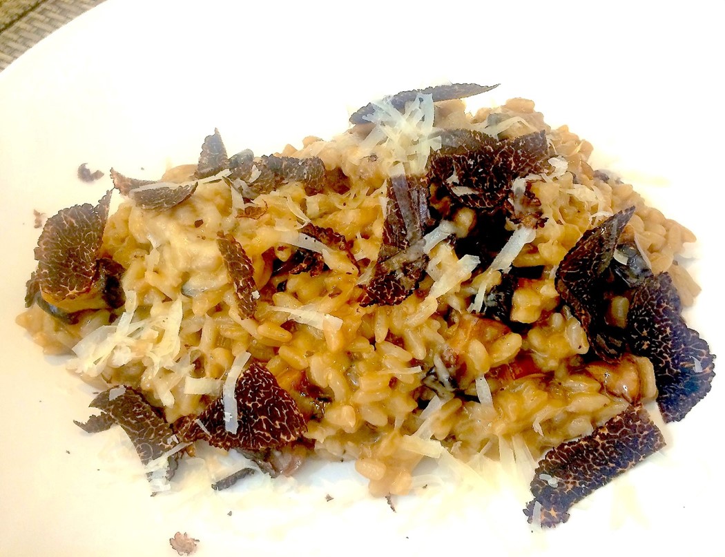 Risotto de Cogumelos com Trufa