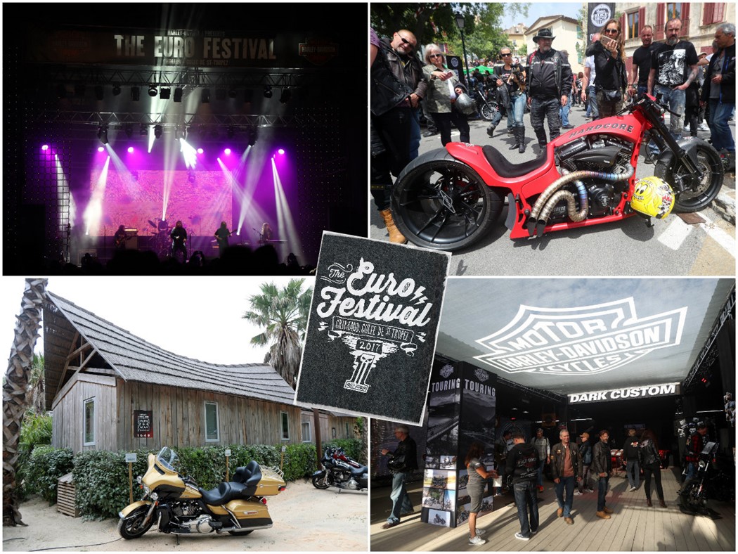 20.000 harlistas participaram no HarleyDavidson Euro Festival em