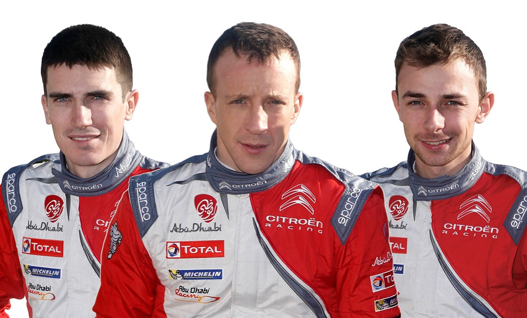 Craig Breen, Kris Meeke, Stéphane Lefebvre