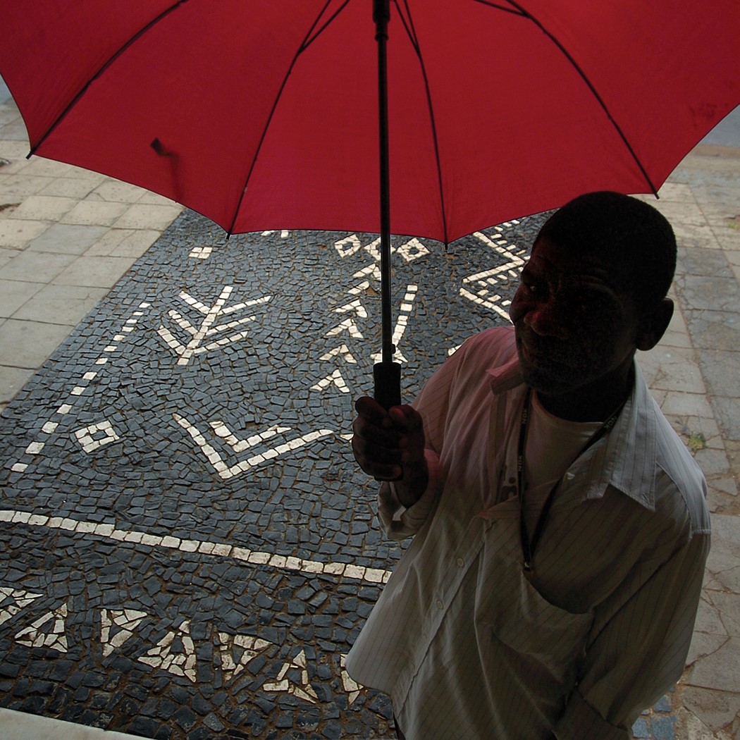 Calçada portuguesa em Moçambique 