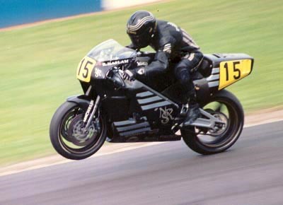 Ron Haslam na Norton