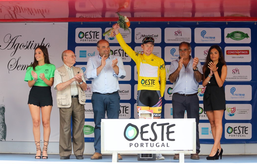 Andreas Vangstad no pódio