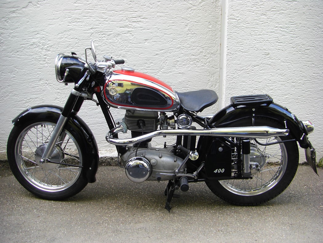 Uma das Horex antigas mais bonitas, a Regina de 400cc em versão Sport