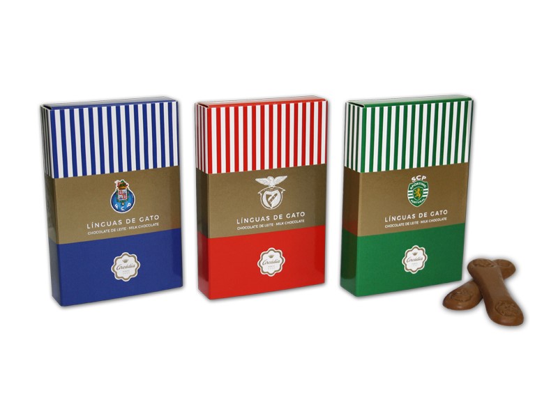 Línguas de Gato de Chocolate de Leite - P.V.P.: 6€