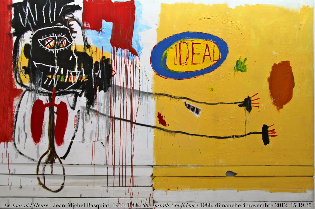 "Le Jour ni l'Heure" Jean-Michel Basquiat, 1960-1988.