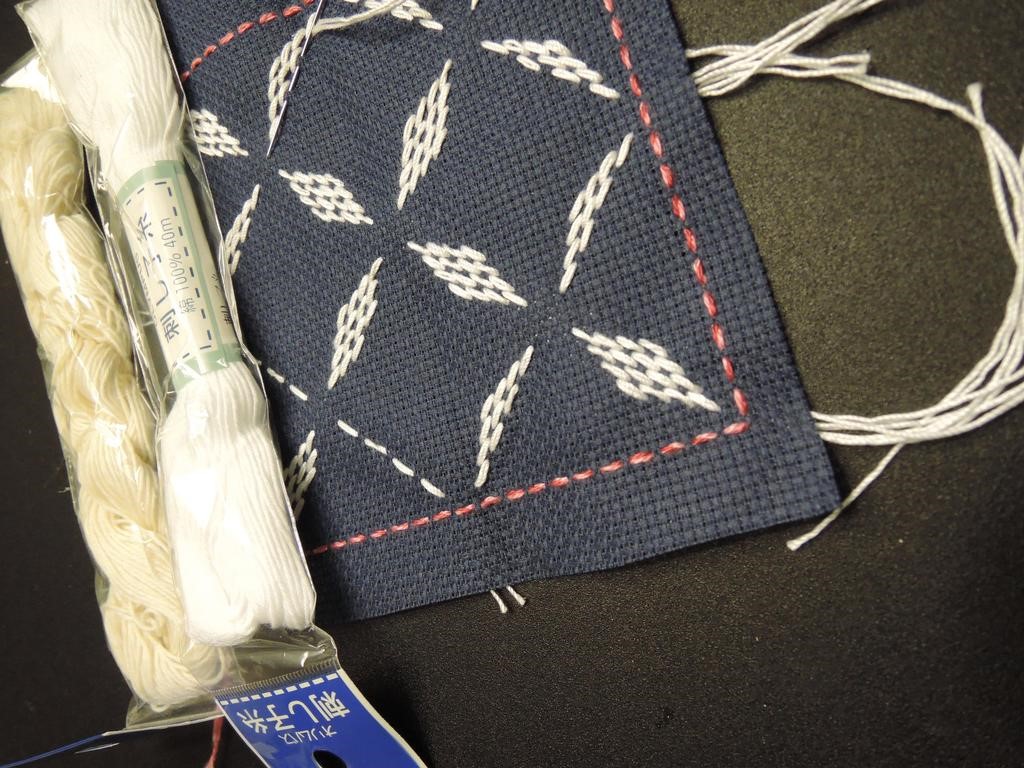Sashiko diamante