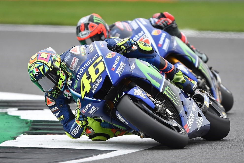 Rossi e Viñales cortejaram o pódio