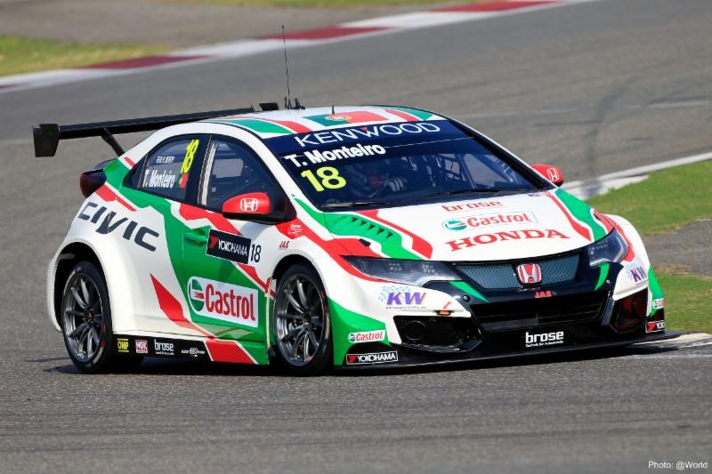 Tiago Monteiro em busca do vice-campeonato no WTCC