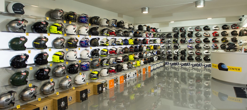 Helmet Store - com um espaço de 60m2