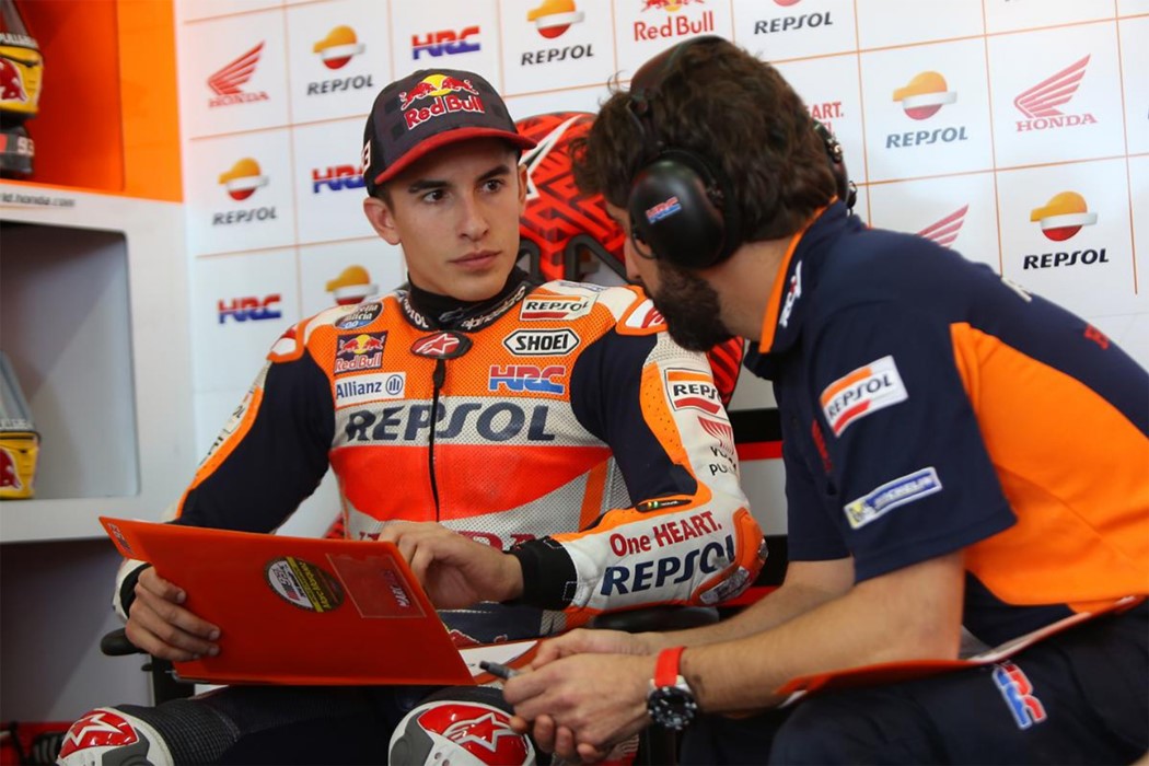 Santi Herandéz acompanhou Marquez ao longo de 2017