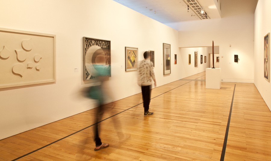 Vista da exposição Colecção Berardo (1900-1960). Instituto Português de Fotografia, 2012.