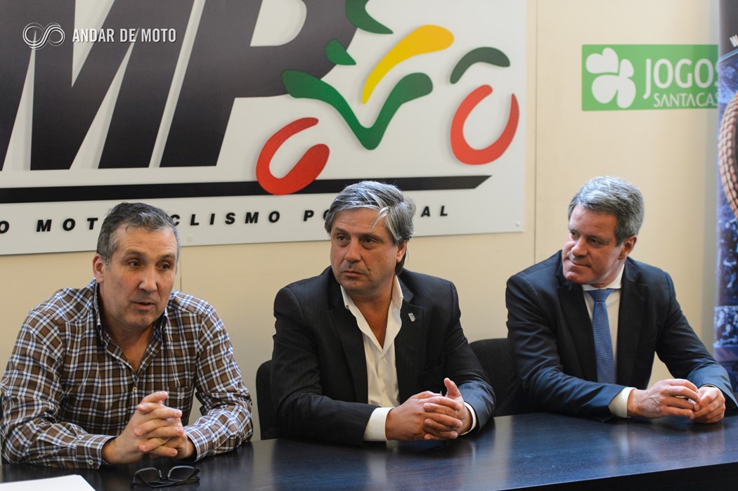 Jorge Simões - da Talentos & Objectivos, Manuel Marinheiro - Presidente da FMP e Luis Tadeu - Presidente da CM de Gouveia