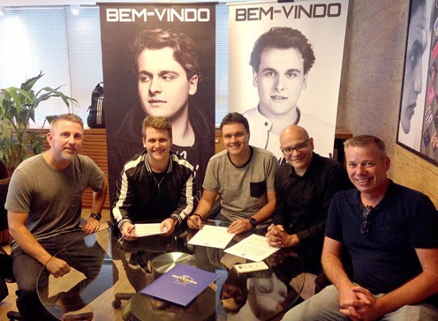 Bruno Martini inicia parceria com a Universal Music Group