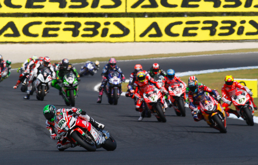 Laverty chegou a liderar, mas viria a cair