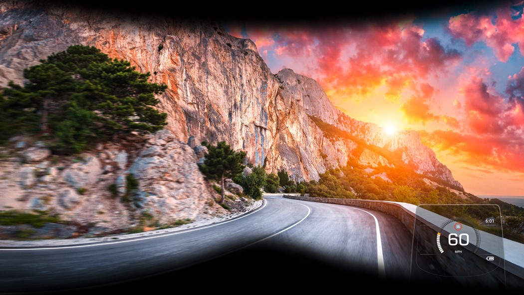 Sistema "head-up display" da Nuviz