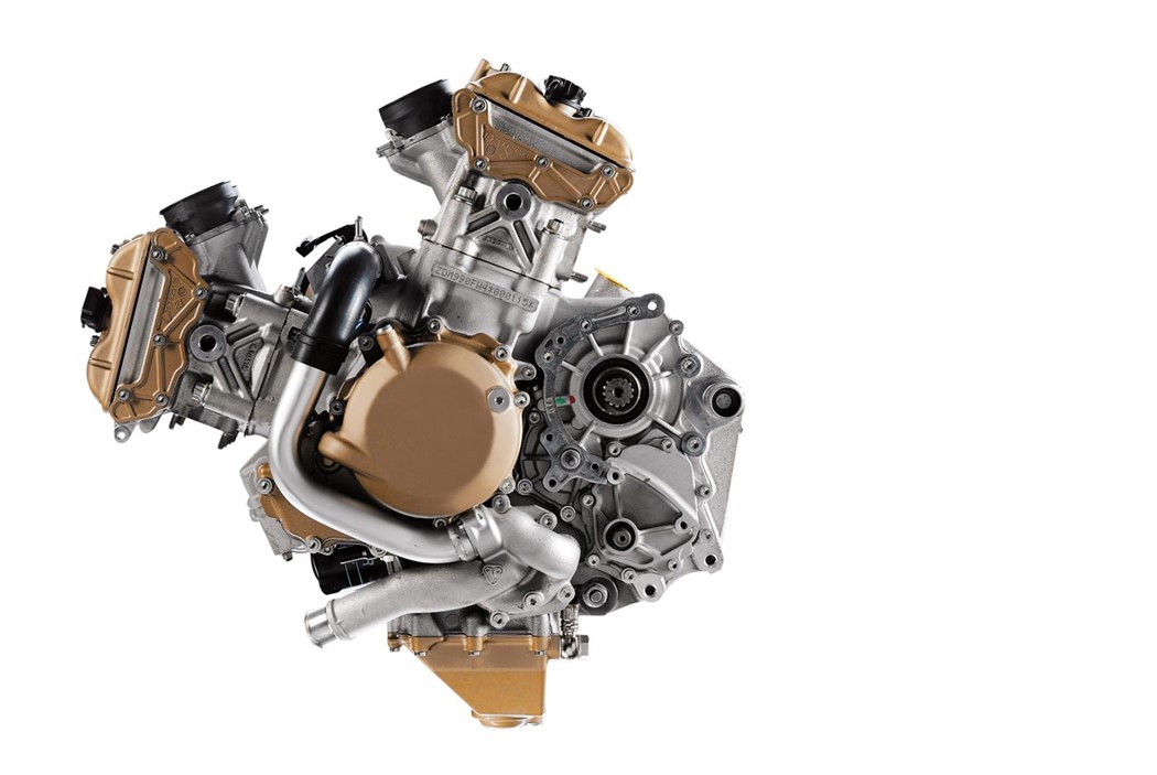 O motor da Ducati Multistrada V4 tem 1158 cc e debita uma potência de 170 cv  com 125Nm de binário