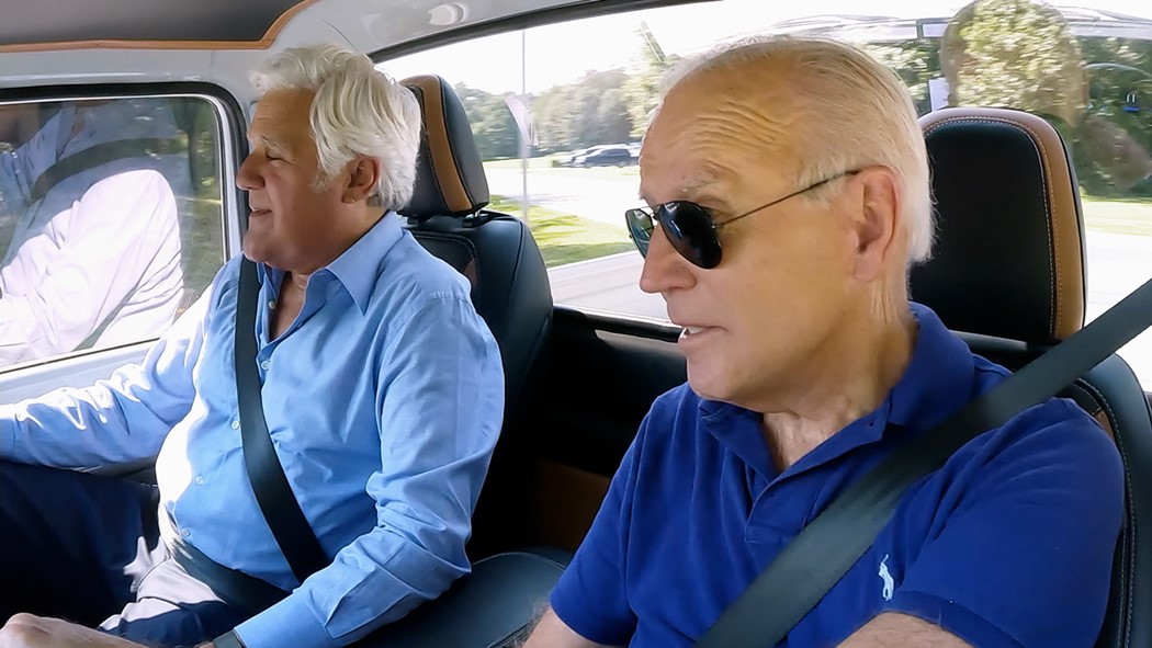 Jay Leno e Joe Biden