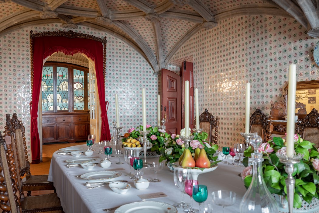Sala de Jantar Palácio Nacional da Pena © PSML Luis Duarte