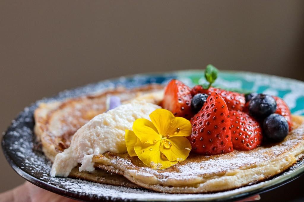 Panqueca de Frutos Vermelhos