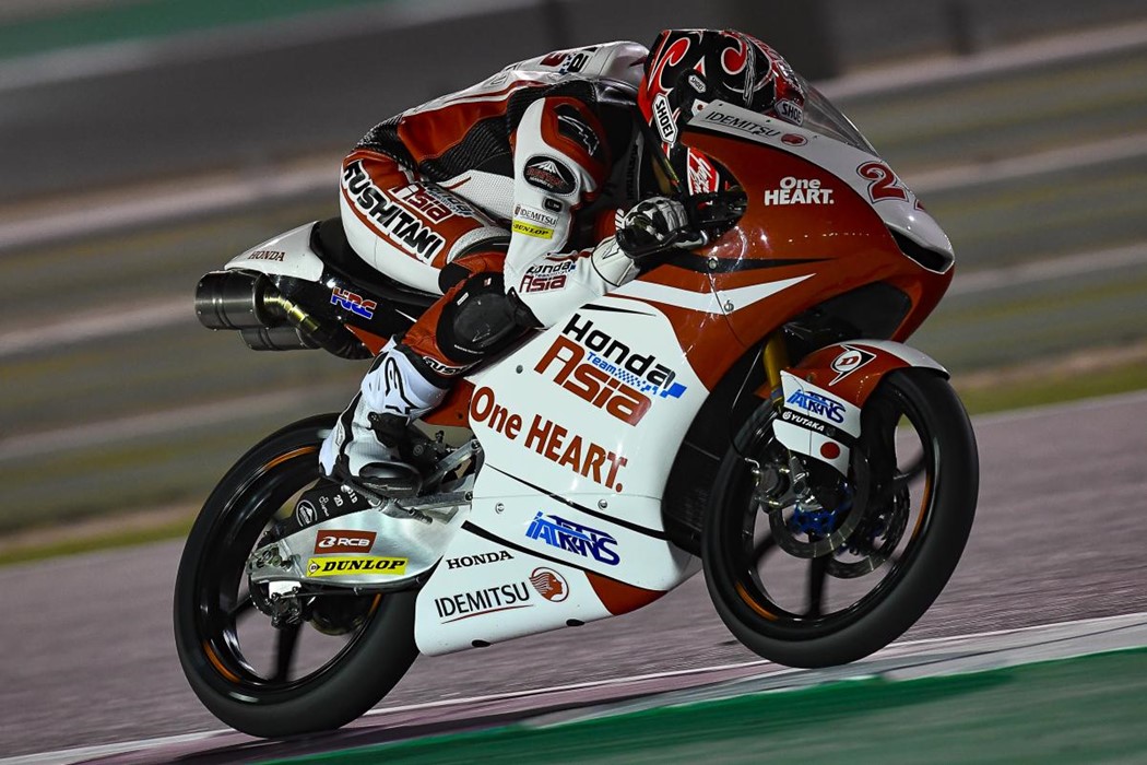 Kaito Toba volta a levar a bandeira japonesa ao lugar mais alto do pódio numa corrida do Mundial de Velocidade
