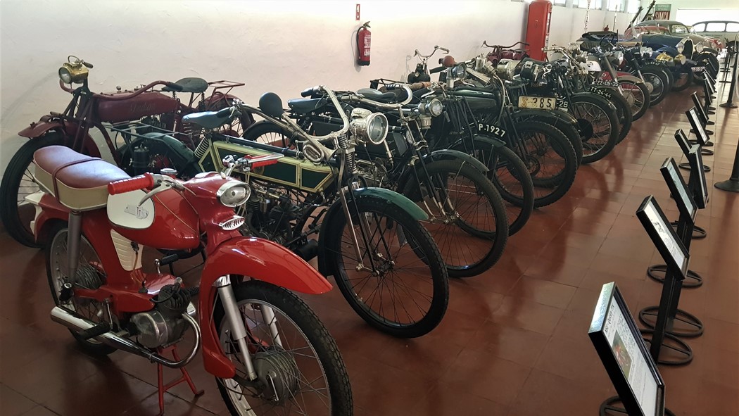 Museu do Caramulo - Motos - panorâmica