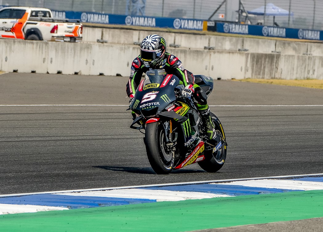 Johann Zarco continua a demonstrar rapidez na Monster Yamaha Tech3!