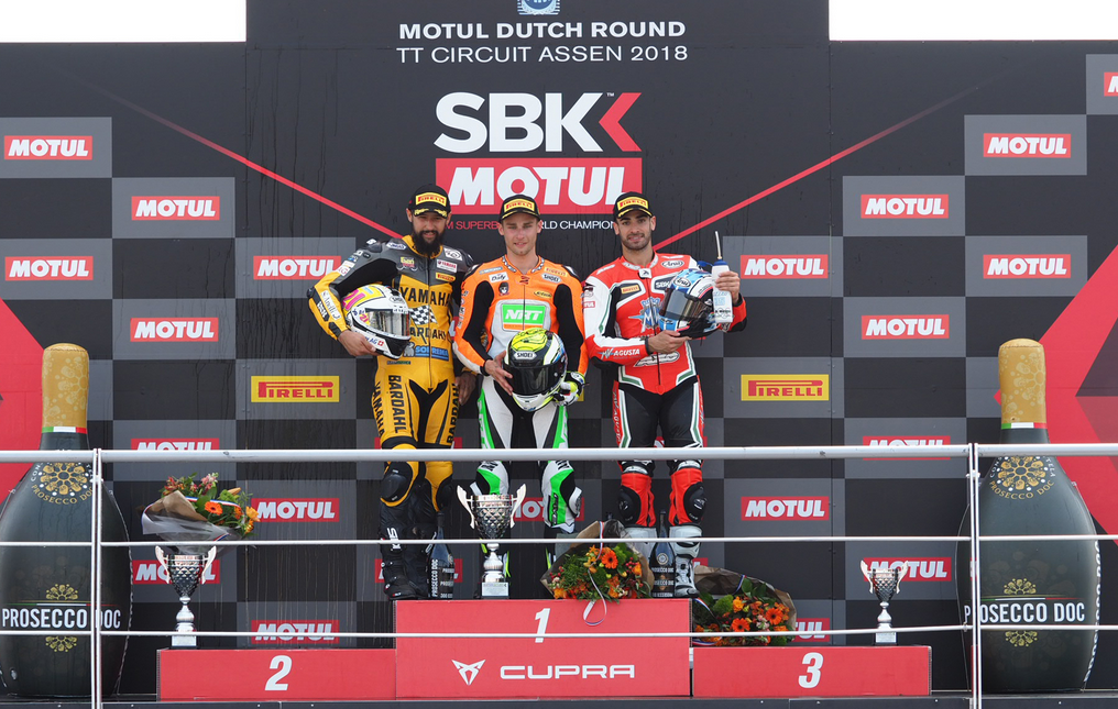 Assen deu o primeiro pódio sem 3 Yamaha