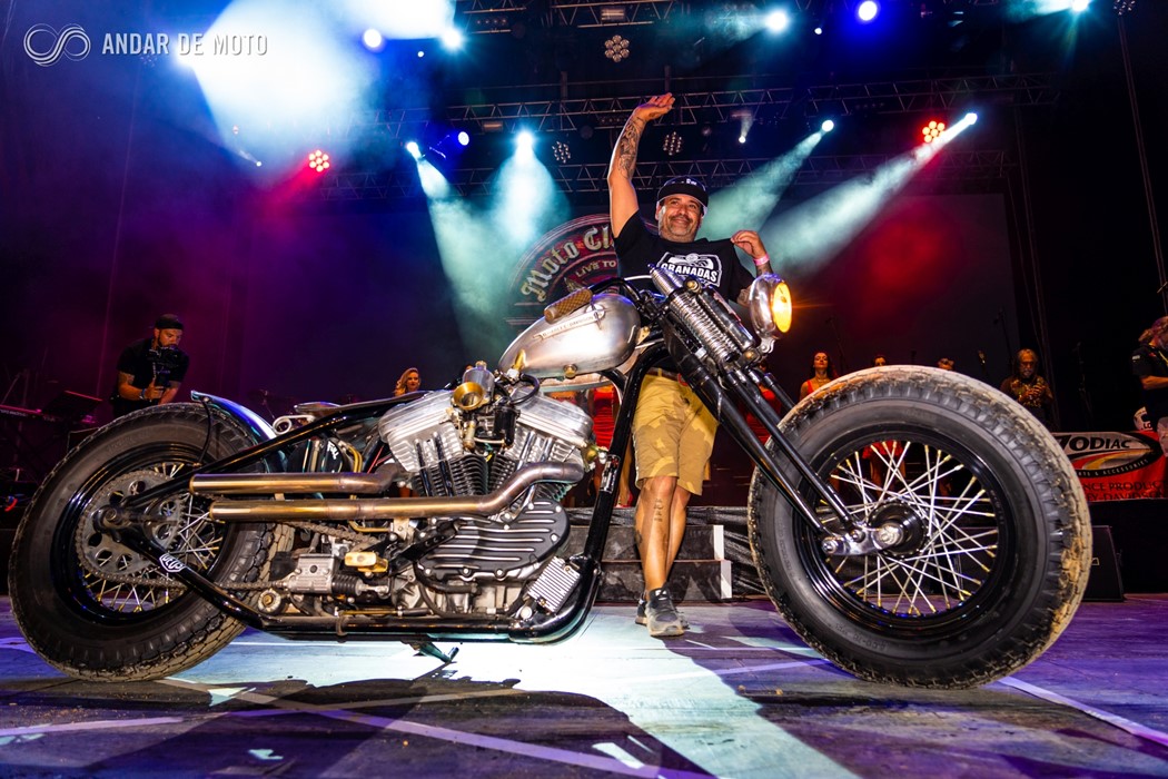 2º- João Pedroso – PT – H.D. Sportster 883 – Trip Fontaine/Fruta da Época