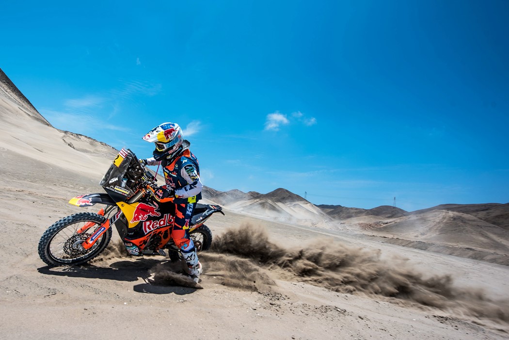 O austríaco Matthias Walkner tem estado em bom plano na KTM