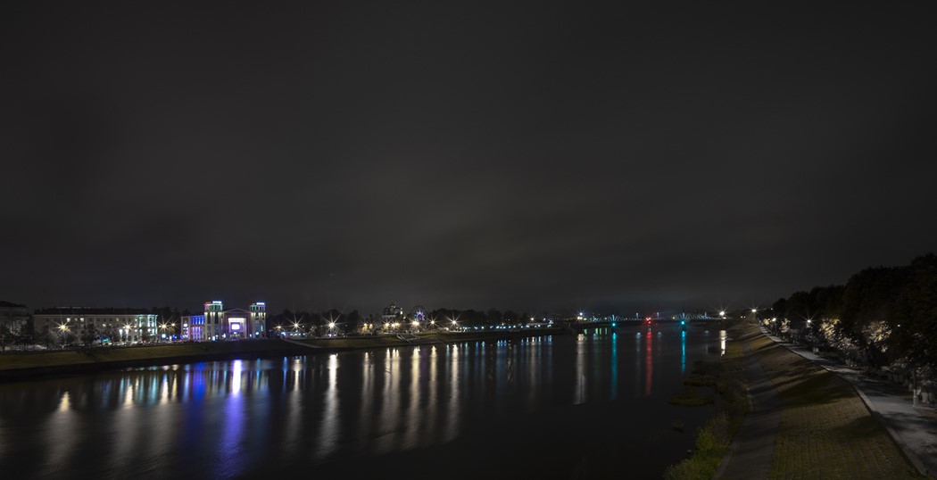 Tver, na margem do rio Volga