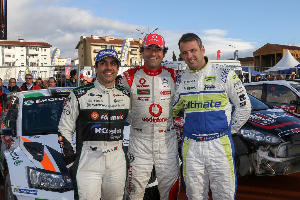 Miguel Barbosa e Miguel Ramalho no Rali Serras de Fafe ©Jorge Cunha/AIFA